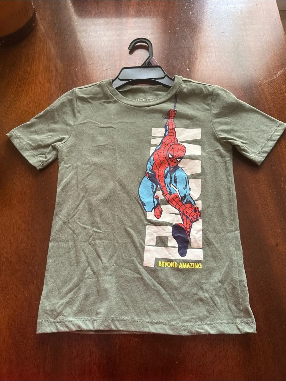 Marvel Kids Green Spider-Man Graphic Tee - Beyond Amazing